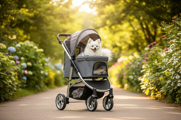 Dog stroller 4 wheels